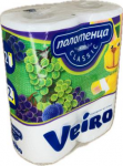 Бумажные полотенца 2-х слойные " Veiro classic " ( 12 уп. х 2 рул. = 24 рул/мешок)