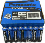 Батарея АА R6 " Panasonic " ( 6 уп. х 8 шт. = 48 шт/кор.)