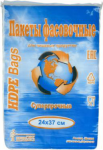 Пакет фасовочный 24 х 37 " Лист СУПЕРПРОЧНЫЙ " 12 мкм ( 400 шт/уп.) ( 10 уп/мешок)
