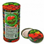 Крышка железная Твист-офф " D= 82 " СТАНДАРТ " с рисунком ( 12 уп. х  20 шт. = 240 шт/кор.)